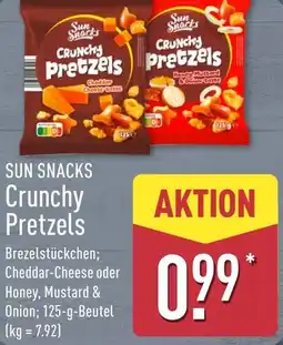 Aldi Nord SUN SNACKS Crunchy Pretzels Angebot