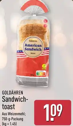 Aldi Nord GOLDÄHREN Sandwichtoast Angebot