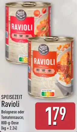Aldi Nord SPEISEZEIT Ravioli Angebot