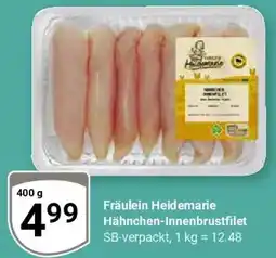 Globus Fräulein Heidemarie Hähnchen-Innenbrustfilet Angebot