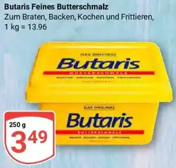 Globus Butaris Feines Butterschmalz Angebot