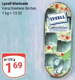 Globus Lysell Marinade Angebot