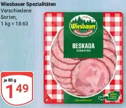 Globus Wiesbauer Spezialitäten Angebot