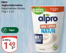 Globus Alpro Joghurtalternative Angebot