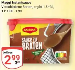 Globus Maggi Instantsauce Angebot