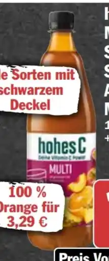 AEZ Hohes C Mehrfrucht Saft Angebot