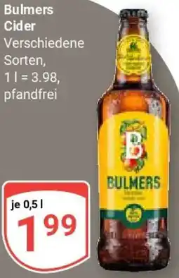 Globus Bulmers Cider Angebot