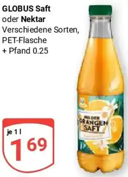 Globus GLOBUS Saft oder Nektar Angebot
