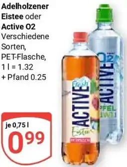 Globus Adelholzener Eistee oder Active O2 Angebot