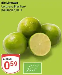 Globus Bio Limetten Angebot
