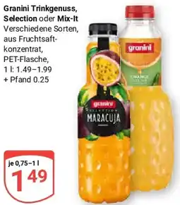 Globus Granini Trinkgenuss, Selection oder Mix-It Angebot
