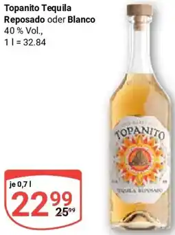 Globus Topanito Tequila Reposado oder Blanco Angebot