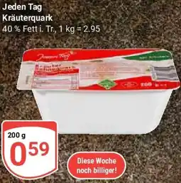 Globus Jeden Tag Kräuterquark Angebot