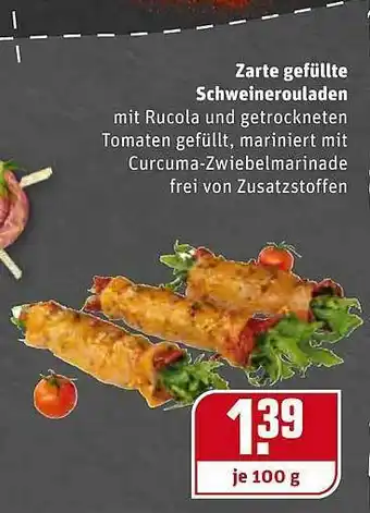 REWE Kaufpark Zarte Gefüllte Schweinerouladen Angebot