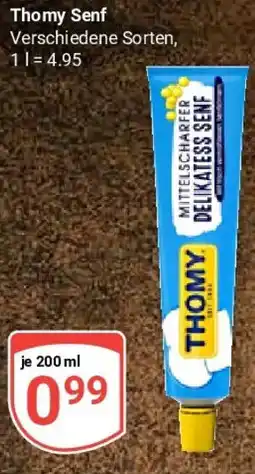 Globus Thomy Senf Angebot