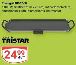 Globus TRISTAR Tischgrill BP-2668 Angebot