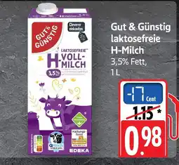 Marktkauf Gut & günstig laktosefreie h-milch Angebot