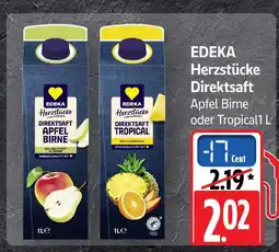 Marktkauf Edeka herzstücke direktsaft apfel birne Angebot