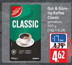 Marktkauf Gut & günstig kaffee classic Angebot