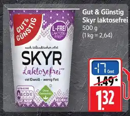 Marktkauf Gut & günstig skyr laktosefrei Angebot