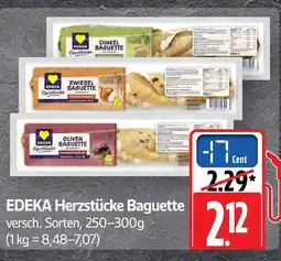 Edeka Edeka herzstücke dinkel baguette Angebot