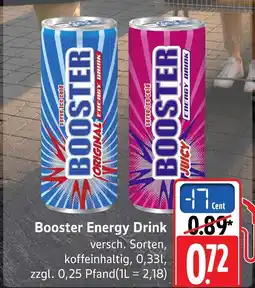 Edeka Booster energy drink original Angebot