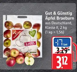 Edeka Gut & günstig äpfel braeburn Angebot