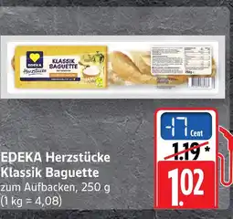 Edeka Edeka herzstücke klassik baguette Angebot