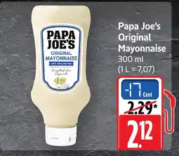 Edeka Papa joe's original mayonnaise Angebot