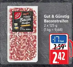Edeka Gut & günstig baconstreifen Angebot