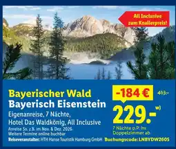Lidl Hth hanse touristik hamburg gmbh bayerischer wald bayerisch eisenstein Angebot