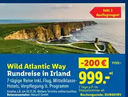 Lidl Atouro gmbh wild atlantic way rundreise in irland Angebot