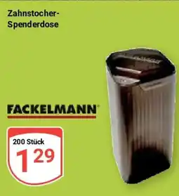 Globus FACKELMANN Zahnstocher- Spenderdose Angebot