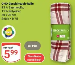 Globus OHO Geschirrtuch-Rolle Angebot