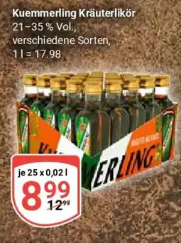 Globus Kuemmerling Kräuterlikör Angebot