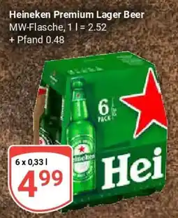 Globus Heineken Premium Lager Beer Angebot