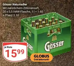Globus Gösser Naturradler Angebot