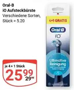 Globus Oral-B iO Aufsteckbürste Angebot