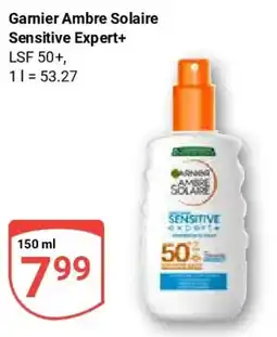 Globus Garnier Ambre Solaire Sensitive Expert+ LSF 50+ Angebot