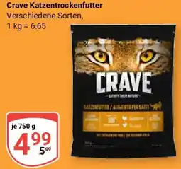 Globus Crave Katzentrockenfutter Angebot