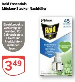 Globus Raid Essentials Mücken-Stecker Nachfüller Angebot