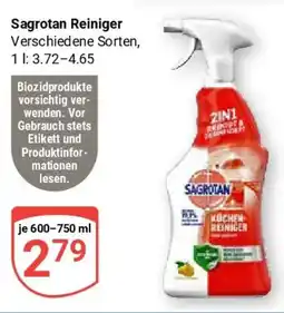 Globus Sagrotan Reiniger Angebot