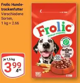 Globus Frolic Hunde- trockenfutter Angebot