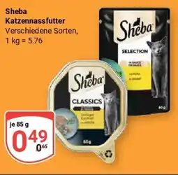 Globus Sheba Katzennassfutter Angebot