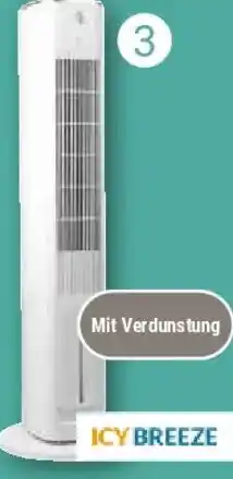 Globus ICY BREEZE Turmventilator 22623 Angebot