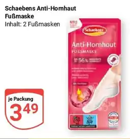 Globus Schaebens Anti-Hornhaut Fuẞmaske Angebot