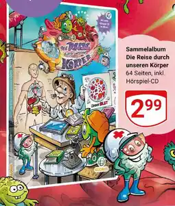 Globus Sammelalbum Die Reise durch unseren Körper Angebot