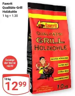 Globus Favorit Qualitäts-Grill Holzkohle Angebot