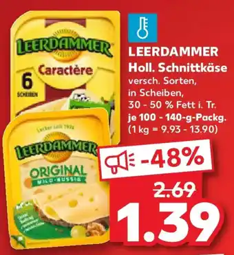Kaufland LEERDAMMER Holl. Schnittkäse Angebot