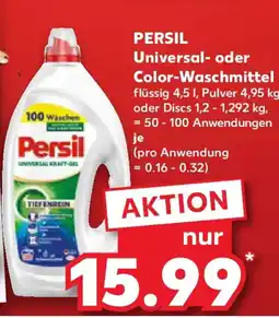 Kaufland PERSIL Universal- oder Color-Waschmittel Angebot